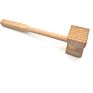 Kitchen Serving Tool Beech Wood Square Head with Long Handle Meat Hammer