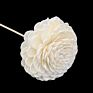L06416 Price Home Decoration Flowers Different Shape Coloured 4.5Cm 8Cm Wood Sola Flower