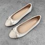 Ladies Simple Soft Petite Flat Ballerina Women Popular Pump Shoes