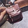 Large Capacity Waterproof Pu Bag Lady Student Crossbody Shoulder Bag Backpack Leisure Soft Leather Bag Retro Backpack