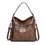 Large Capacity Women Shoulder Crossbody Bags Leather Tote Bag