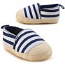 Latest Design Fancy Design Naval Stripe Toddler Casual Striped Shoes for Baby Boy