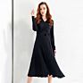 Latest plus Size Long Sleeve Midi Dress Maternity Clothing for Photography