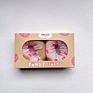 Latest Women's Happy Cute Donut Pattern Warm Christmas Socks Gift Box