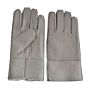 Leather Men Keeping Worm Gloves inside Wool Lining Thickened Sheepskin Fur Leather Glove