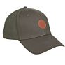 Leather Patch Leather Strap High Profile Men's Baseball Cap and Hat