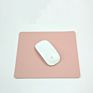 Leather Solid Color Mouse Pad Simple Leather Desk Pad Waterproof Leather Pad