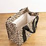 Leopard Print Canvas Tote Bag for Ladies Large Capacity Canvas Bag Customization