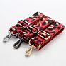 Leopard Print Pattern Adjustable Replaceable Webbing Shoulder Strap