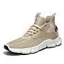 Light Weight Anti-Slippery Knitted Men Shoes Wholesaler Stocklot Casual Shoes