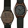 Light Weight S5520 Customized Wooden Watches for Men Wrist and Woman