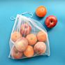 Lightweight Mesh Vegetable Fruit Bags or Tulle Shopping Bag with Drawstring