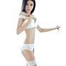 Lingerie Set Garter and Thong Woman