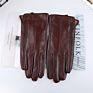 Lining Female Real Durable Lambskin Sheepskin Leather Gloves Women For