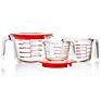 Linuo 250Ml Top Measuring Cups Glass Baking Tool Glass Measuring Cup with Handle