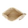 Logo Cotton Canvas Jute Makeup Cosmetic Zipper Pouch Bag Natural Jacquard Cotton Jute Fabric Organizer Bags for Phone