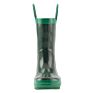 Long Green Gumboots Children's Waterproof Shoes Rubber Rain Boots for Kids