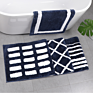 Long Hair Soft Water Absorbent Bathroom Rugs Carpet