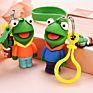 Lovely Key Chain Pendant Cartoon Dolls Cute Frog Women Girls Bag Decoration Promotional Gifts Handbag Widget