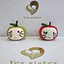 Lovely Promotional Handmade Apple Crochet Festival Decoration Christmas Gift