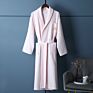 Luxury Cotton Waffle Bath Robe Hotel Bathrobe 100% Cotton Kimono Robe Unisex