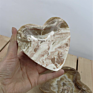 Luxury Heart Green Onyx Bathroom Soap Dish