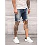 Lw 8841 Jean Shorts Blue Men Designer Stretch Jean Shorts Ripped Mans Jeans Shorts