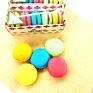Macaron Sandwich Biscuit Pencil Eraser Stationery Eraser Student Cute Eraser