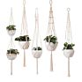 Macrame Plant Hanger Beaded Balcony Wall Decorations Indoor Macrame Plant Hanger Decor Plant Hanger