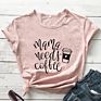 Mama Needs Coffee T-Shirt Funny Tired Mom Tshirt for Women