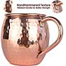 Manufacture Solid Copper 8Oz 16Oz Moscow Mugs Set of 4 Cocktail Copper Cups Set