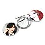 Manufacturers Supply round Double-Sided 70Mm Makeup Mini Mirror with Your Pattern Gift