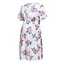 Maternity Dresses V-Neck Print Dress Short Sleeve Knee Length for Pregnant Women Maternity Clothing Breastfeeding