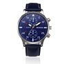 Men Luxury Quartz Wrist Watches Chronograph Sport Leather Watchescreative Belt Quartz Watch
