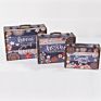 Men Mini Faux Leather Korea Trunks Storage Vintage Children Carry Luggage Case Retro Suitcase Boxes