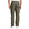 Men Straight Fit High Shrunk Cargo Pants Nylon Track Pants with Multi Pockets