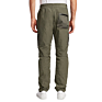 Men Straight Fit High Shrunk Cargo Pants Nylon Track Pants with Multi Pockets