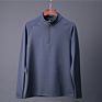 Mens 100%Polyester Moisture Wicking Quick Dry 1/4 Zip Pullover Running Shirts Long Sleeve Tops