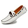 Men's Boat Shoes Loafers Mocassins Shoes Stock Genuine Leather Upper Rubber Out Sole