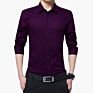 Men's Casual Button-Down Slim Fit Shirt Mens Business Formal Long Sleeve Classic Dress Shirts