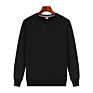 Mens Solid Color plus Size Pullover Sweatshirt Print Crewneck Pullovers for Unisex