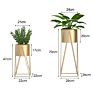 Metal Plant Stand Sets Flower Pot with Original Green Customized Style Vase Floor Color Decorative Plant Modern