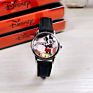 Mickey Mouse Kids Watch Children Leather Strap Quartz Watches Boy Girl Birthday Gift Clock Young Man Happy Time Top