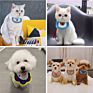 Migu Lovely Shapes Dog Triangle Bibs Scarfs Dog Bandana Crochet Pet Bibs