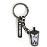 Milk Tea Cup Key Chain Enamel Bubble Tea Keyring Keychain