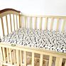 Miracle Baby Super Soft 100% Cotton Muslin Baby Cot Sheet Fitted Crib Sheet