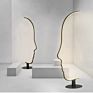 Modern Art Abstract Face Floor Lamp Home Decoration Led Dimmable Rgb Floor Lighting