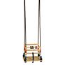 Modern Baby Wooden Indoor Swing with Adjustable Ropes