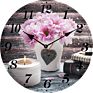 Modern Style 12-Inch Silent Acrylic Printed Wall Clock