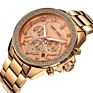 Moissanite Diamond Bling Wrist Quartz Stainless Steel Luxury Natural Men Women Glass round Crazy Watch